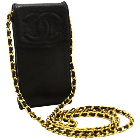 chanel phone holder clutch with chain|chanel clutch with hand strap.